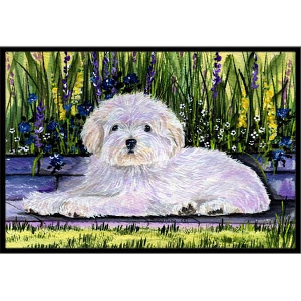 Carolines Treasures Carolines Treasures SS8430JMAT Coton de Tulear Doormat - 24 x 36 in. SS8430JMAT - main